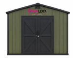 OWALDO ForestGuard G100 Robuster Outdoor-Geräteschuppen