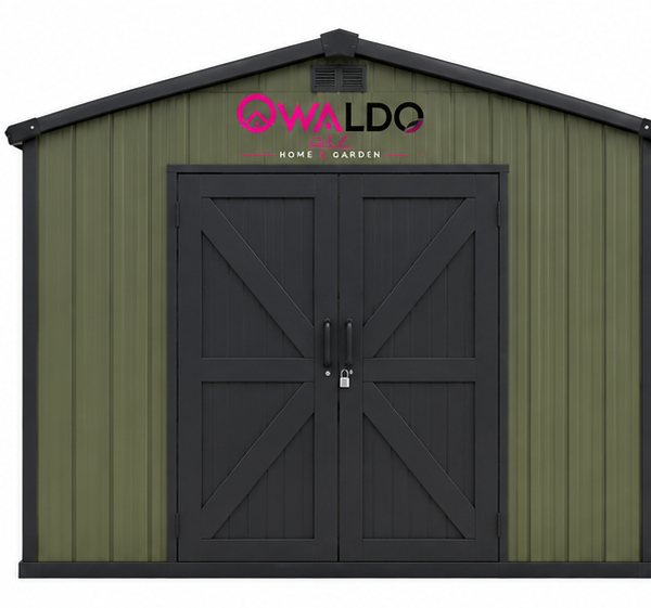 OWALDO ForestGuard G100 Robuster Outdoor-Geräteschuppen