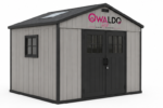 OWALDO SilverGuard X120 Outdoor-Geräteschuppen mit Fenstern – Bild 3