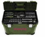 OWALDO TerraGrip 58-teiliger Werkzeugkoffer für Reparatur & Wartung – Bild 4