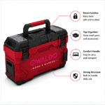 OWALDO RollMaster Pro 86-teiliger mobiler Werkzeugkoffer – Bild 2