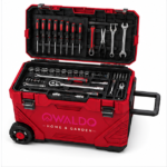 OWALDO RollMaster Pro 86-teiliger mobiler Werkzeugkoffer – Bild 3