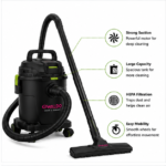 OWALDO AeroVac Max 25L Nass- & Trockensauger-Set – Bild 2