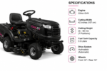 OWALDO IronRider X42 Aufsitzrasentraktor – Bild 2