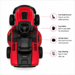 OWALDO CrimsonTorque R48 Aufsitzrasentraktor mit Grasfangsystem – Bild 4