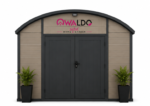 OWALDO ArcShield Elite Outdoor-Geräteschuppen mit Doppeltür